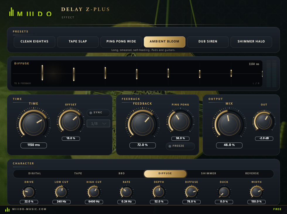 DelayZPlus preset3